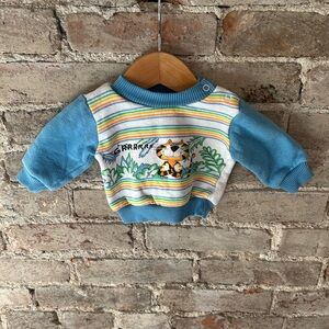 Esprit Kids Tiger Sweatshirt - Blue and Yellow
